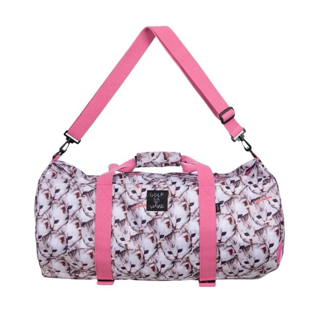 Golf Wang Cat Pink Duffle Flog Gnaw Rare Bag